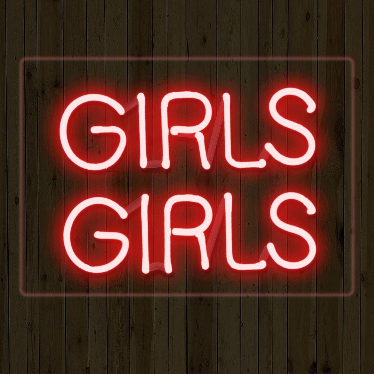 girls light up sign