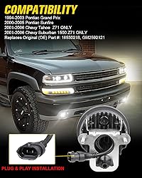 RAMJET4X4 LED Fog Lights Assembly DOT Driving Fog