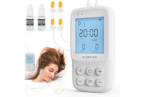 Dual User Sleep Aid Device for Better Sleep & Insomnia & Anxiety & Burnout, Gifts for Stress Relief, 3 Modes & 20 Intensity L