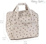 Hobby Gift Sewing Machine Bag Heavy Duty Padded Carry Case 20x44x38cm view 5