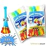 Water Balloons Filler Toys with Different Colors by Cosy Zone -Only Fill in 60 Seconds -3 Bunches 111Pcs or 6 Bunches 222Pcs for Choice (3 Bunches=111pcs)