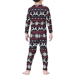 Boys Thermal Underwear Set for Kids Base Layer Set