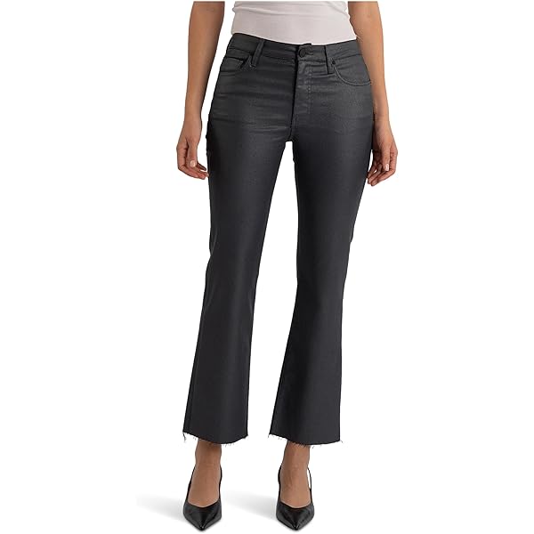 KUT from the Kloth Women's Kelsey Mid Rise Ankle Flare Regular Hem