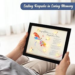Memorial Gifts LED Shadow Box - Sympathy Gift