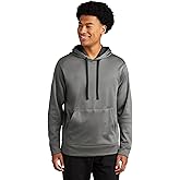SPORT-TEK Unisex PosiCharge Sport-Wick Heather Fleece Hooded Pullover