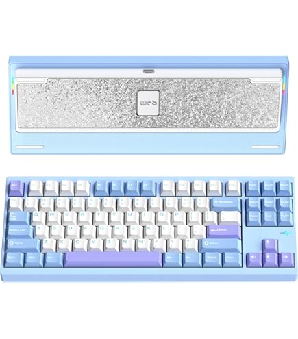 【新品】WOBKEY Crush80 Proモデル パープルRGB Crush 80 Reboot Pro - WOBKEY's Tooless Keyboard