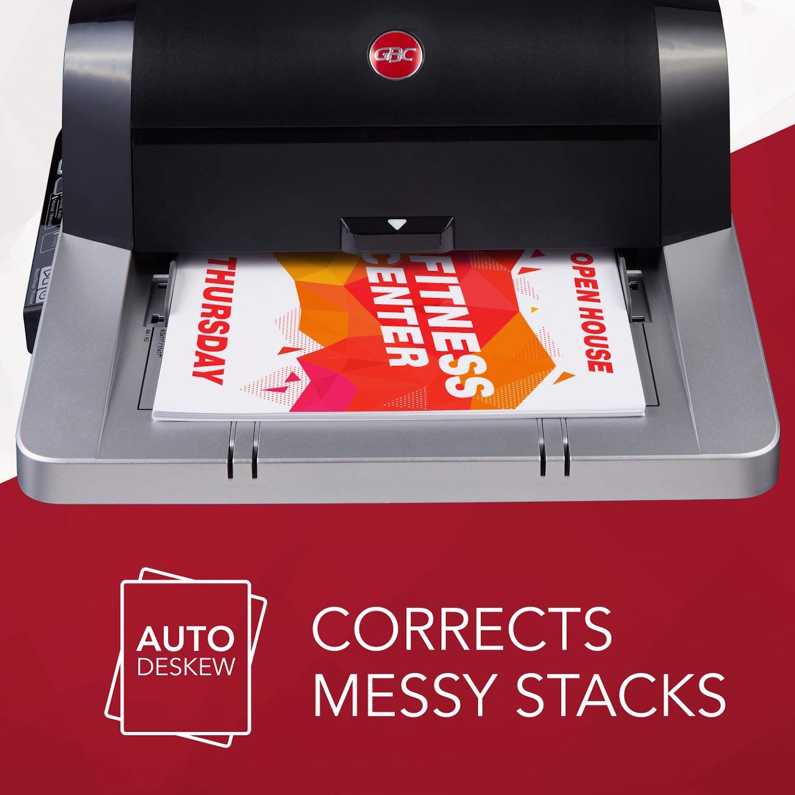 GBC Foton 30 Automated Pouch-Free Laminator, 9.6