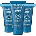 Harry's Exfoliating Face Wash for Men, Gentle Facial Skin Care Products with Volcanic Rock Exfoliant, 2 Fl. Oz, Pack of 3