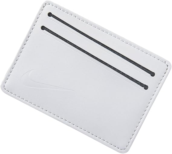 Nike Men's Modern Sleek Card Holder, White, One Size at Amazon Men’s