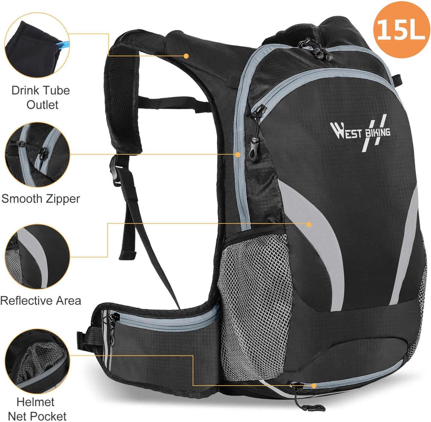 15l cycling backpack