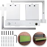 Happybuy Murphy Mounting Wall Springs Mechanism Heavy Duty Support Hardware DIY Kit for Queen Twin Size Bed (Horizontal), White