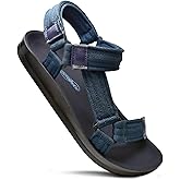 AEROTHOTIC Walking Sandals Women - Arch Support Lightweight Sport Adjustable Sandals With Back Strap – Winter Hiking Beach Water Outdoor Orthopedic Travel Washable Ladies Slides Shoe