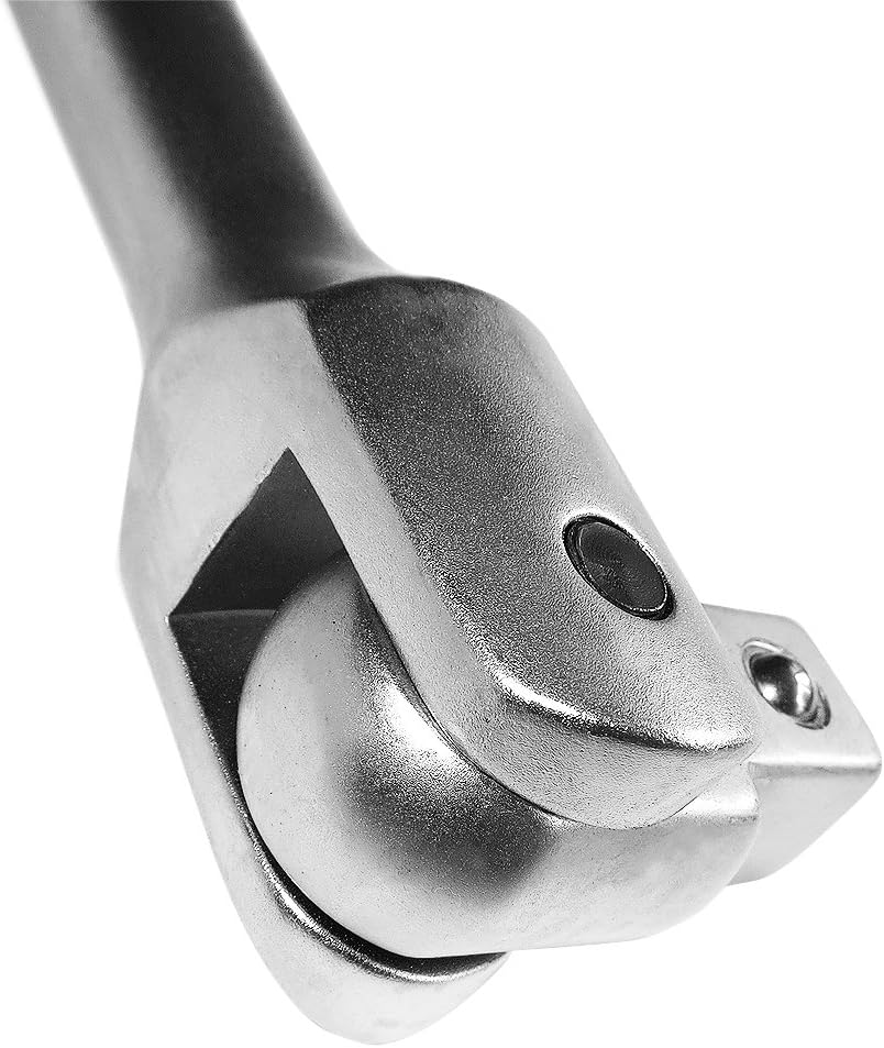 S&R Breaker Bar 3/4" - 600mm Heavy-Duty Socket Drive Handle, Silver - Image 4