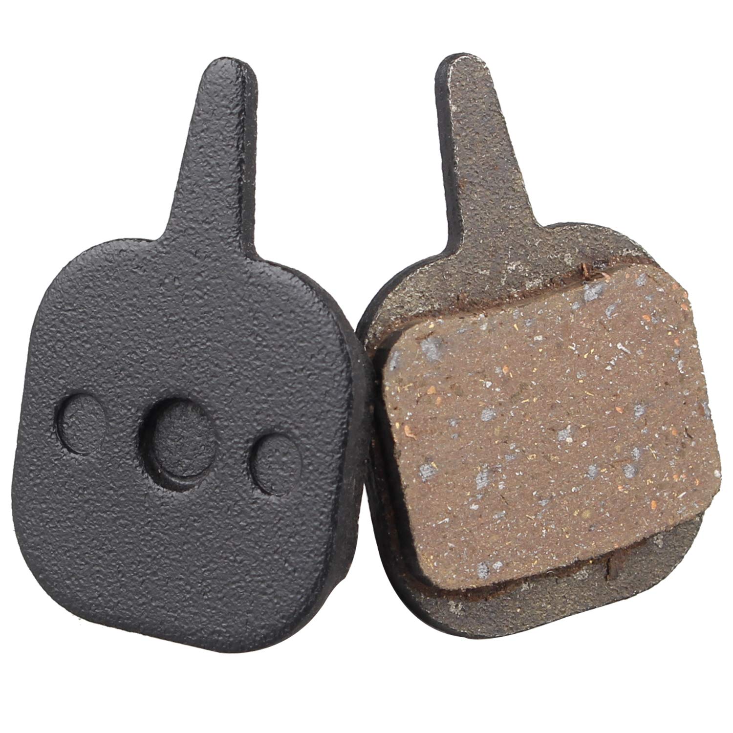 Futheda 1 Pair Resin and Semi-Metallic Bike Bicycle Disc Brake Pads Compatible with Tektro IO/Novela/Aquila/Old Gemini/Hydraulic/Mechanical N11.11