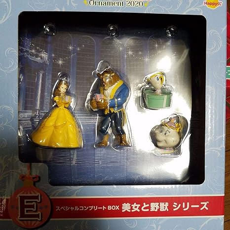 Amazon クリスマス オーナメント コンプリート ボックス E賞 美女と野獣 人形 動物 ホビー