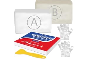 Epoxy Putty, 12oz/340g Fast Repair Epoxy Filler Putty, High Strength AB Epoxy Putty Fix Leaks, Cracks and Fill Holes, 2 Part 