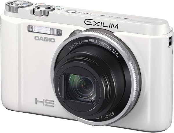 Exilim Casio HS 16 1MP Compact Camera with 3 Screen Optical Zoom 12 5x Silver