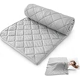 Biloban Toddler Comforter & Crib Toddler Blanket, Super Soft Quilted and Lightweight Down Alternative Crib Comforter, 30x40 Inches, Grey