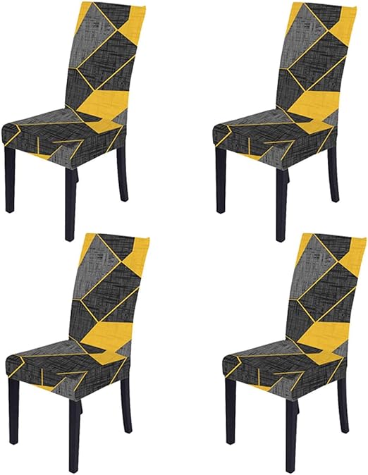 Fundas Elásticas Chair Covers, Suave Spandex Fundas De Silla Universal