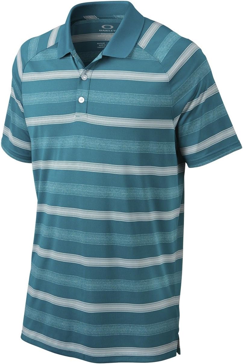 Oakley 433226 Mens Warren Polo 2.0, Aurora Blue-S