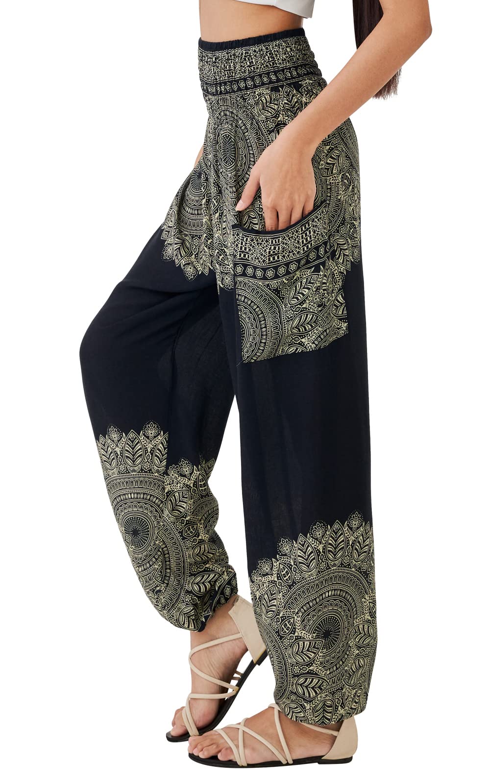 Womens Boho Capris Joob Joob Boho Pants For Women Hippie Harem