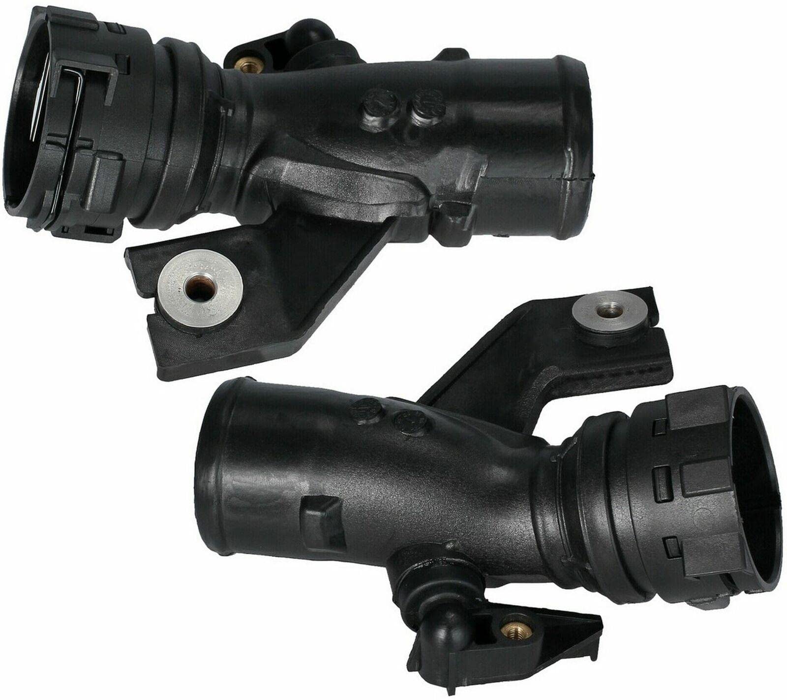 D2P Front Upper Left Air Intake Intercooler Turbo Pipe Tube Replacement | Compatible With 2002-2010 Nissan Qashqai/Qashqai +2 Mk1 1.5 Dci | 14460-BB31