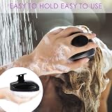 Sosoon Scalp Massager Shampoo Brush Soft Silicone Hair Scrubber for Wet Dry view 3