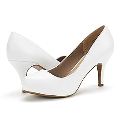 DREAM PAIRS Tiffany Womens Heels New Low Stiletto