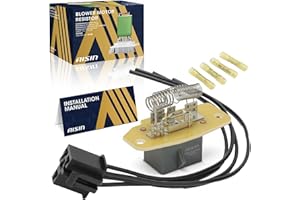AISIN BMRFD-00300 HVAC Heater Blower Motor Resistor - Compatible with Ford F-150 F-250 87-96, F-250 HD 97, F-350 87-97, Explo