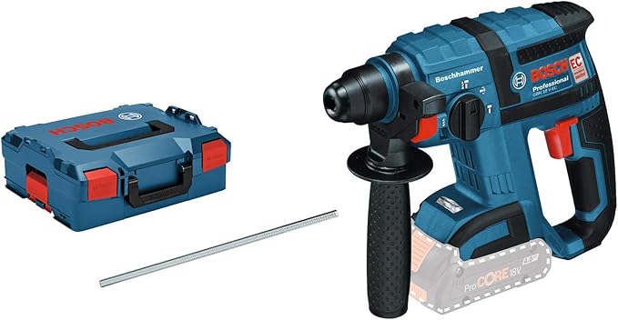 Bosch Professional 18v System Akku Bohrhammer Gbh 18 V Ec Sds Plus Bohr O Max Beton Stahl Holz 18 13 20 Mm In L Boxx Amazon De Baumarkt