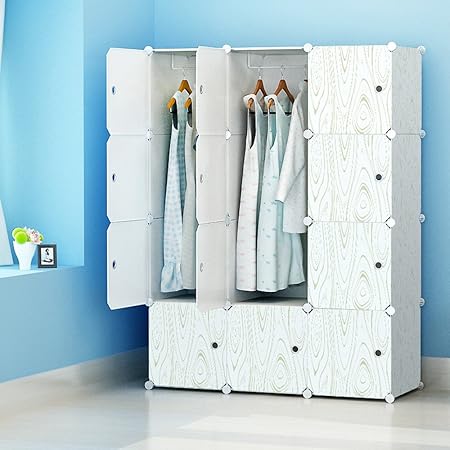 Portable Clothes Closet Modular Wardrobe By Kousi Freestanding