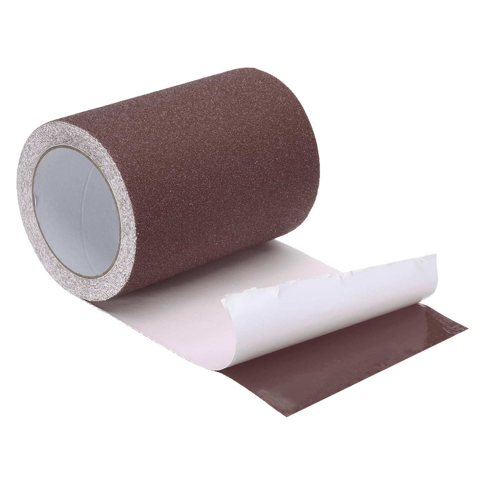 PATIKIL 6 Inch x 16 Ft/15cm x 5m Anti Slip Traction Tape, Non-Slip Grip Tape Non Skid Tread Safety Tape for Stairs Steps Scooter Deck, Brown