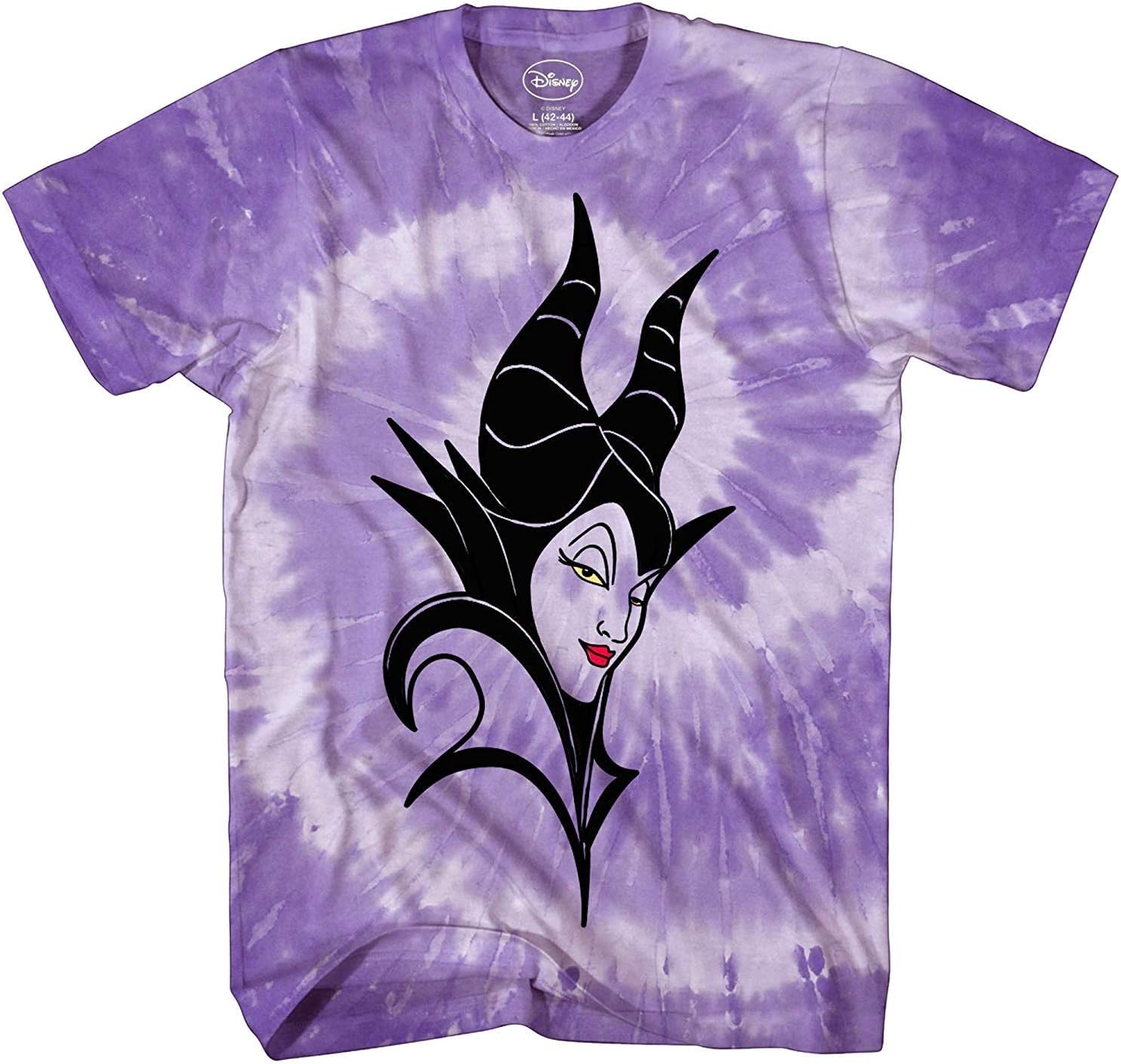 Villain Maleficent Sleeping Beauty Classic Vintage Disneyland World Tie Dye Adult Tee Graphic T-Shirt for Men Tshirt