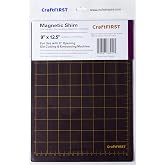 CraftFIRST 9" x 12.5" Magnetic Shim with Popular Card Size Grids | For Gemini and Gemini II Die Cutting and Embossing Machine