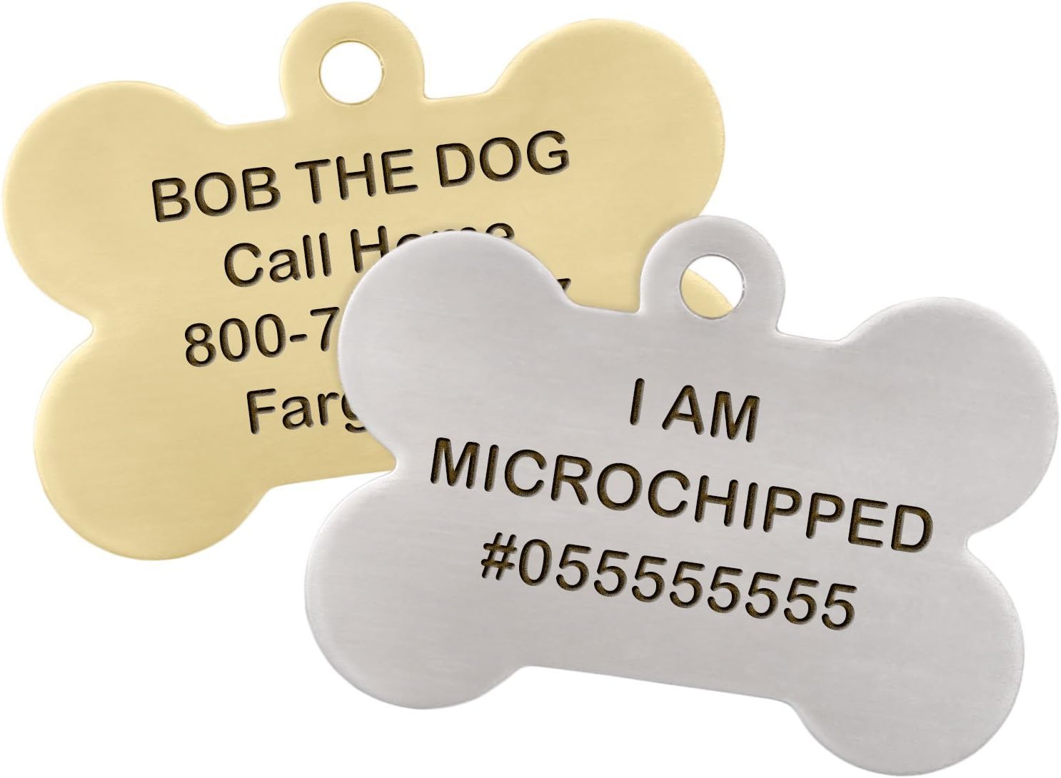 i am chipped dog tag