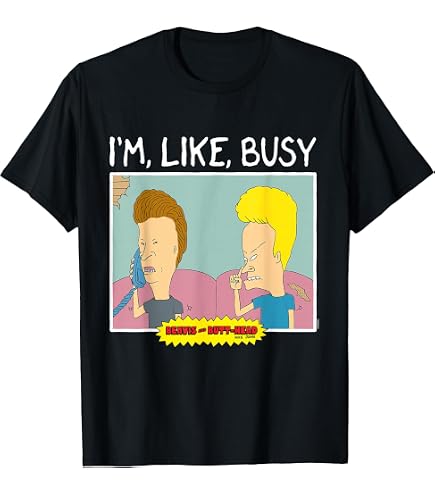 Amazon.com: Beavis and Butt-Head Est. 1993 Circle Logo T-Shirt