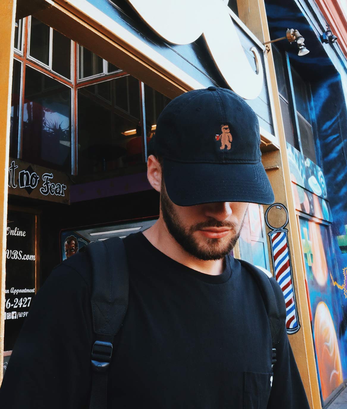 Riot Society Mens Embroidered Adjustable Dad Hat