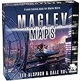 Maglev Maps Board Game, Strategy Board Game for Adults and Family, Tile Laying, Engine Building, Fun Pick Up and Deliver Gameplay, Futuristic Theme