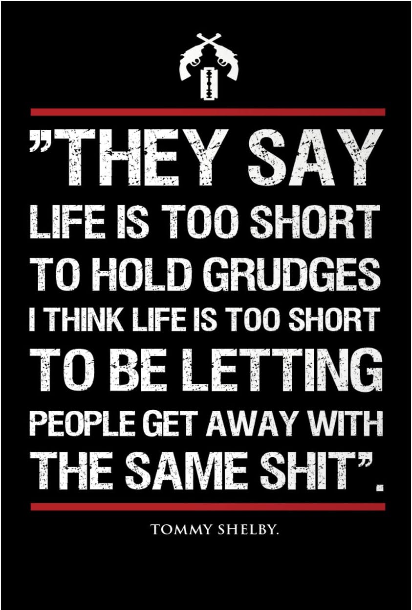 Decor Decals Stickers Vinyl Art Home Decor Peaky Blinders Series Poster Thomas Shelby Quote Print A4 Tommy Shelby Brothers