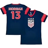 Icon Sports Officially Licensed US Women's National Soccer Team Game Day Shirt - Girls