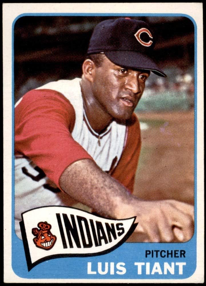 Amazon 1965 Topps 145 Luis Tiant Cleveland Indians Baseball 