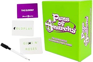 Puns of Anarchy - The Outrageous Pun-Making Game - No Bands, Movies, or Famous Things are Safe from Becoming Hilarious Wordplay Game for Creative People