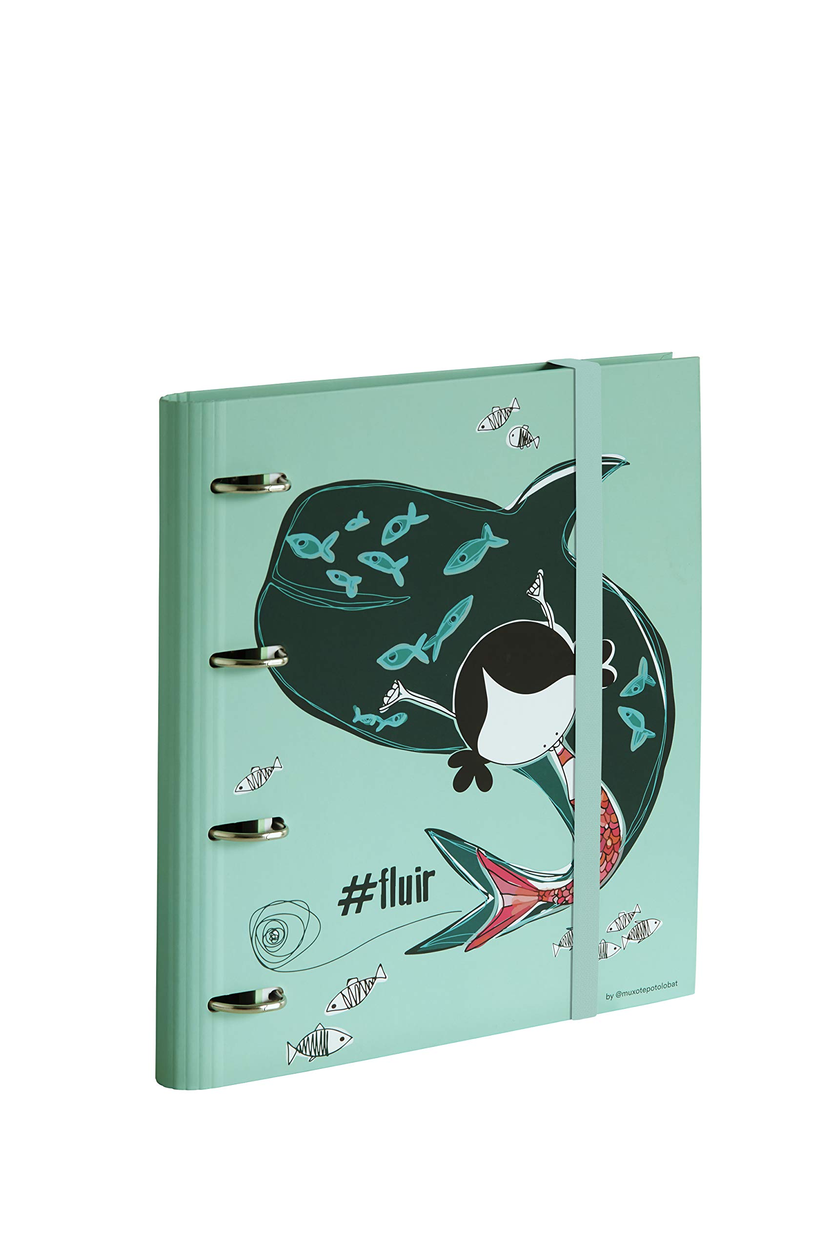 Muxote Series 4 Ring Binder with Design