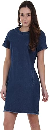 fitted jean dress