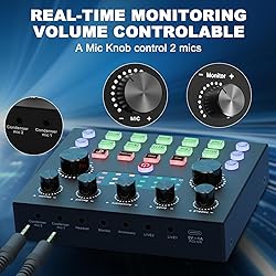 Podcast Equipment Bundle for 2, Audio Interface
