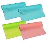 4 Pack Refrigerator Mats, HityTech EVA Refrigerator