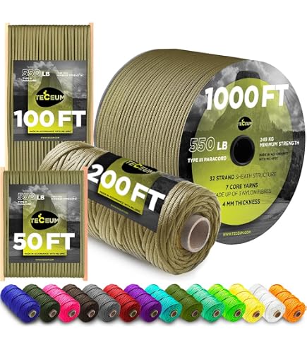 PATIKIL Corde De Tente Réfléchissante 20 M – Diamètre 2 Mm, Nylon Polyester – Camping, Bâche, Randonnée – Vert