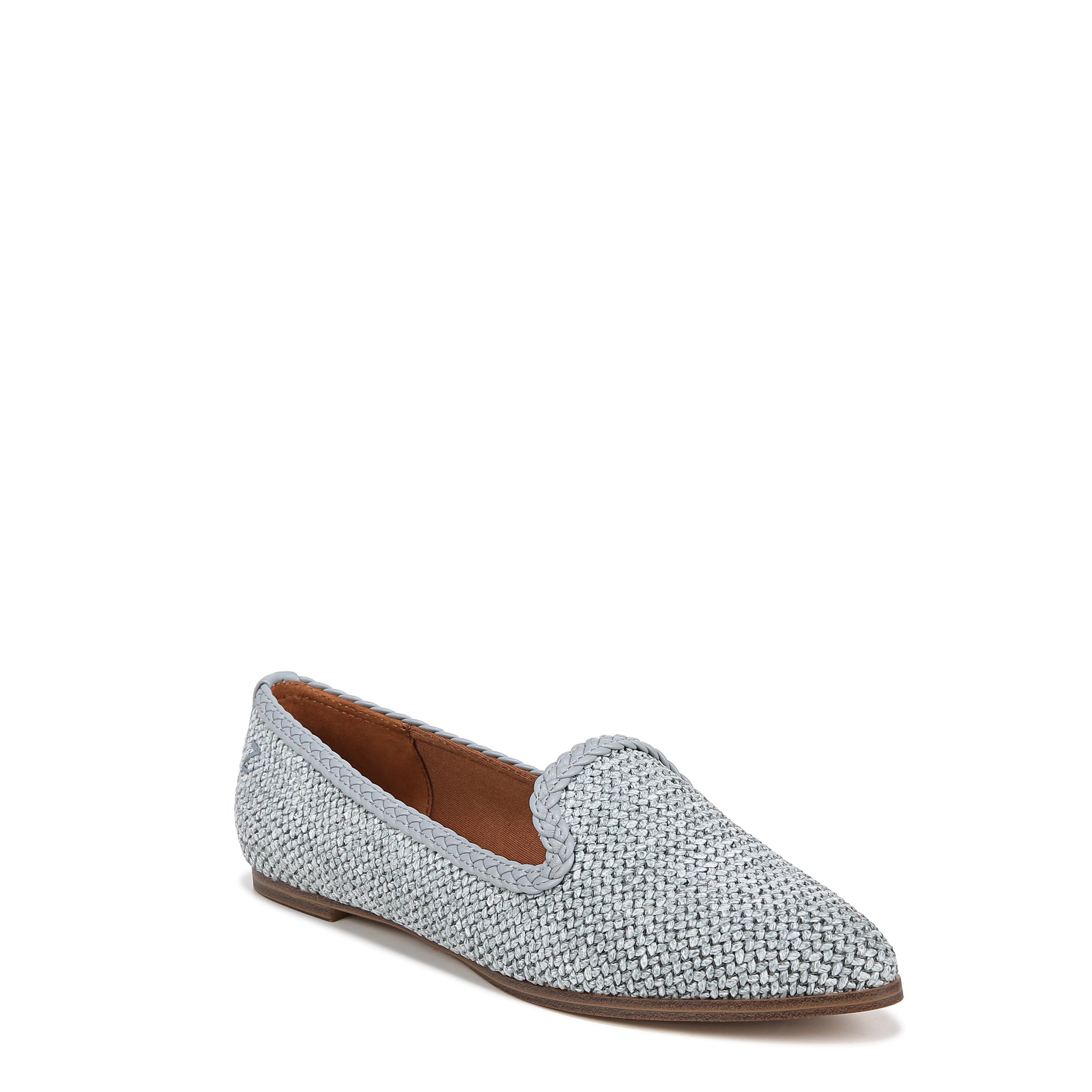 ZODIAC Womens Hill-Loafer Slip-Ons Blue Raffia 8 M