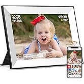 Frameo Digital Picture Frame,WiFi Digital Photo Frame with 10.1 Inch 1280x800 IPS Touch Screen,Easy Load from Phone 32GB Digi