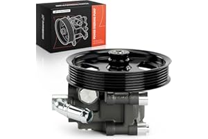 A-Premium Power Steering Pump, with 6-Groove Pulley, Compatible with Ford F-150 2009-2010 4.6L 5.4L, Expedition 2010 & Lincol